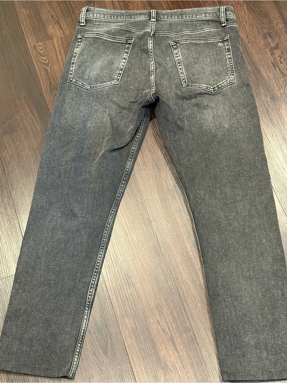 rag & bone NWOT Men's Faded Straight Jeans